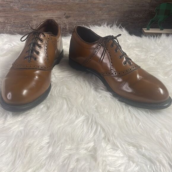 Etonic Golf Shoes by Eaton Mens Size 9C, Made in USA - Picture 3 of 13